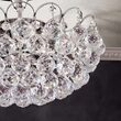 Plafoniera moderna cristal alama crom 4xE14/40W, Kristall Klassisch DLU 2410/4/40 Chrom Orion